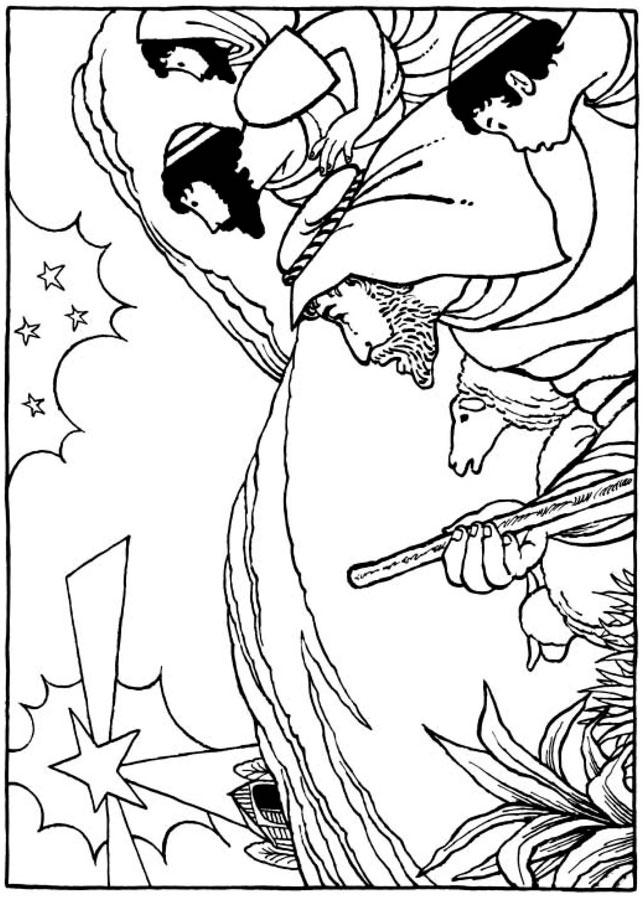 Plansa de colorat cu Crestinism 113